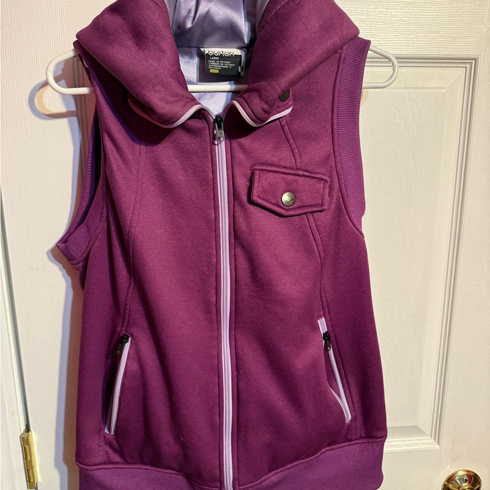 Burton Purple and Lavender Vest